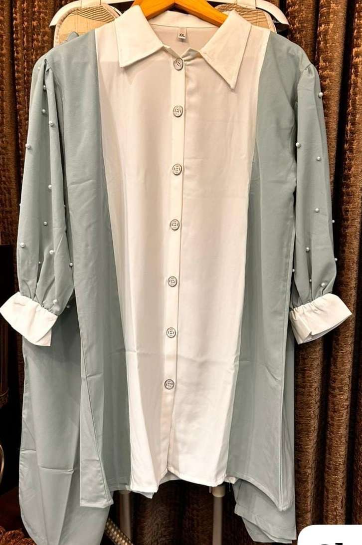 FABRIC IMPORTED DOUBLE GEORGET CO-ORD SETS BY READY WEAR